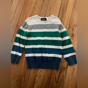 The Children's Place Multicolor Striped Crewneck Sweater
